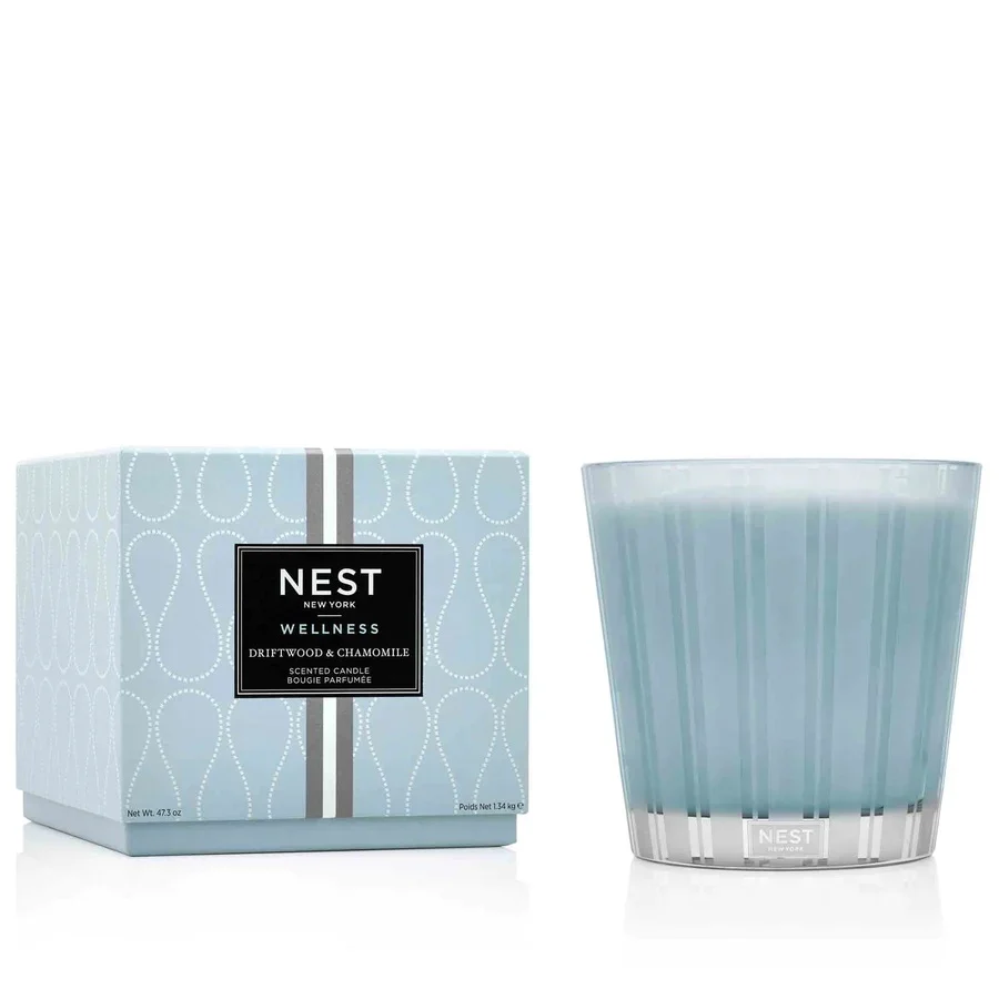 VELA DE LUJO DRIFTWOOD & CHAMOMILE 47.3OZ NEST FRAGRANCES