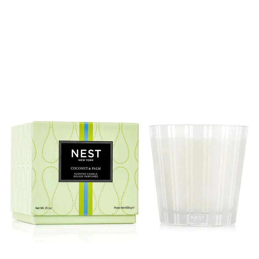 VELA NEST DE 3 MECHAS 21.1oz COCO Y PALMA NEST FRAGRANCES