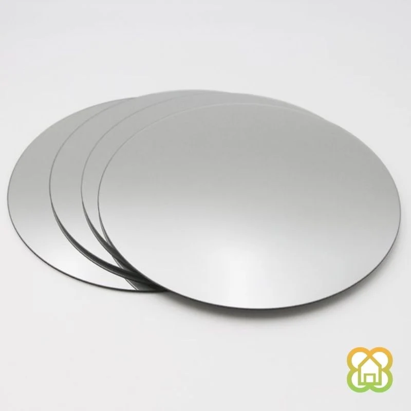 Conjunto De 4 Espejos Redondos Diam 20 CM / 30 CM - 2mm - Liso NEW PLANET HOME