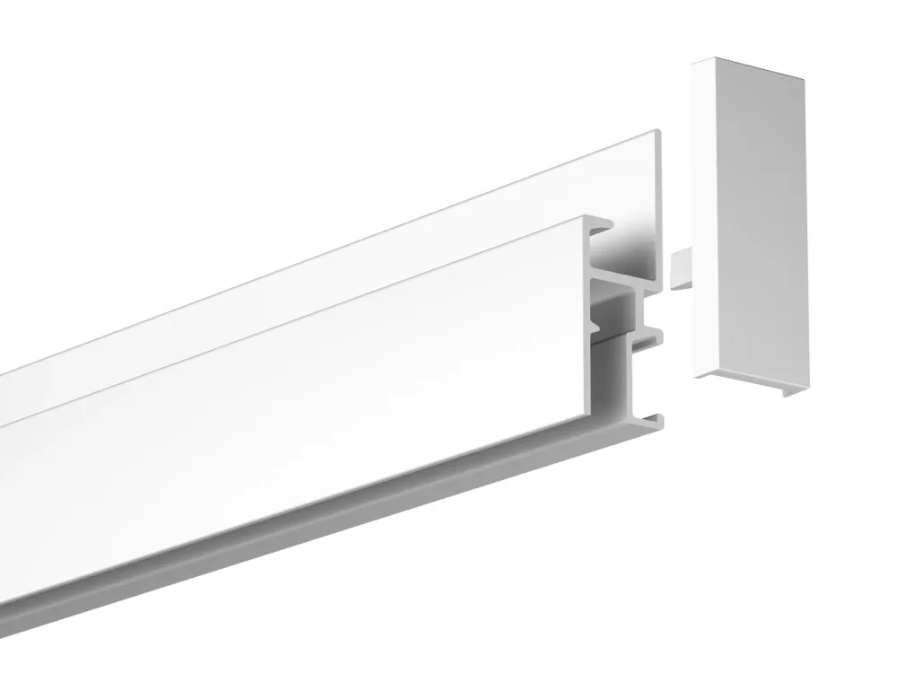 Riel Gallery-Click R30 Blanco 300 cm - Colección de tienda - Riel para cuadros Tablea Newly