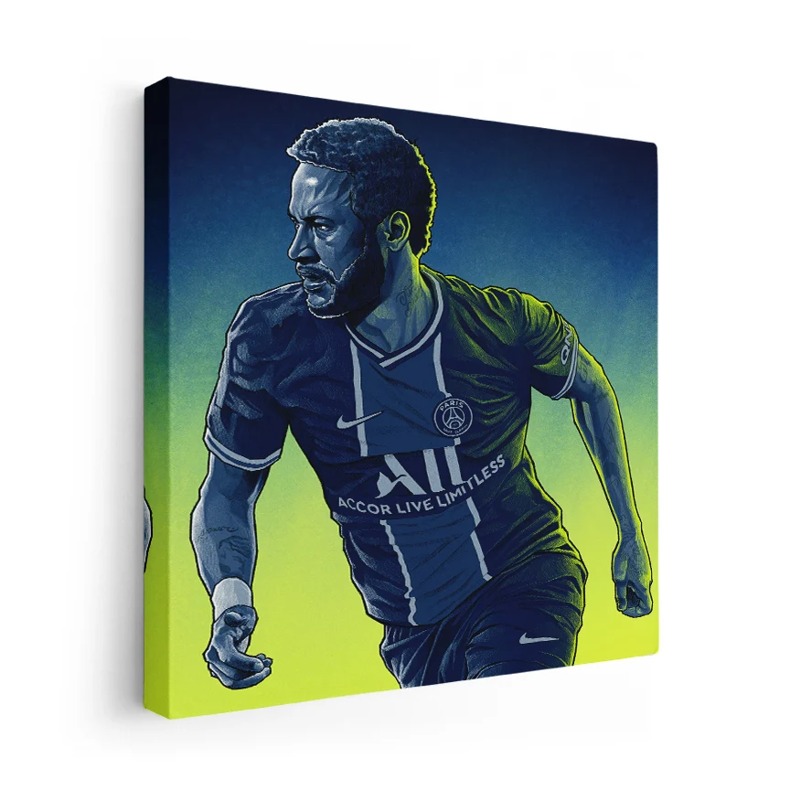 Neymar Ilustración Poster