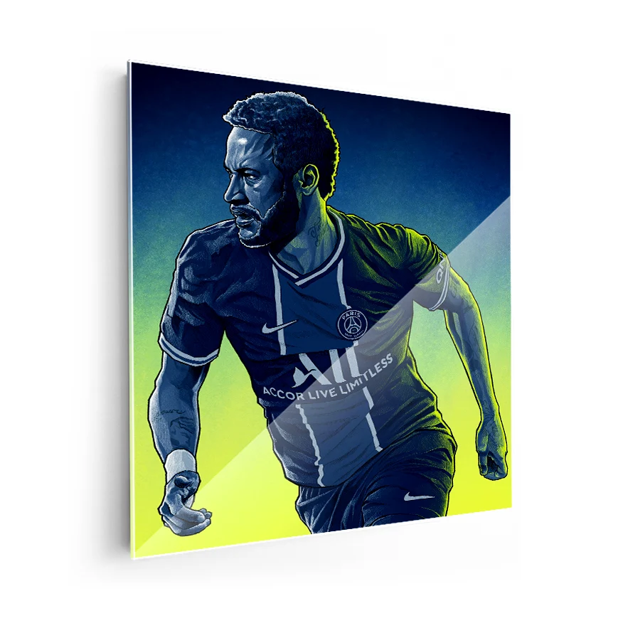 Neymar Ilustración Poster