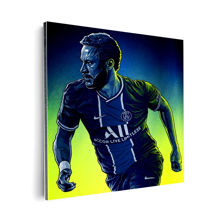 Neymar Ilustración Poster