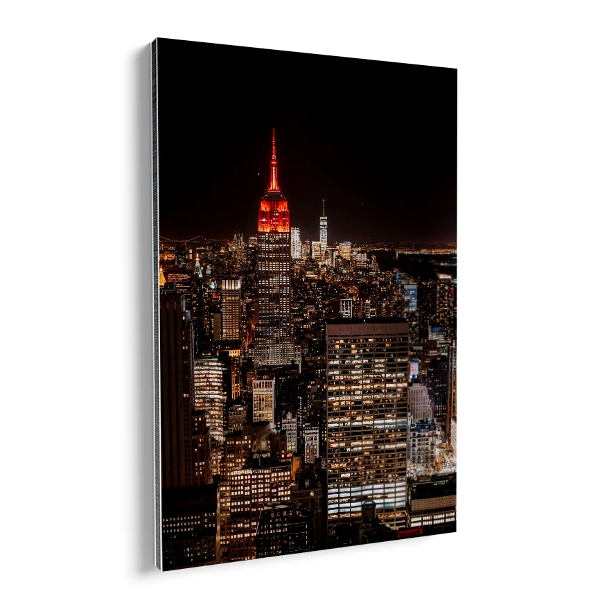 De Noche en Manhattan Poster