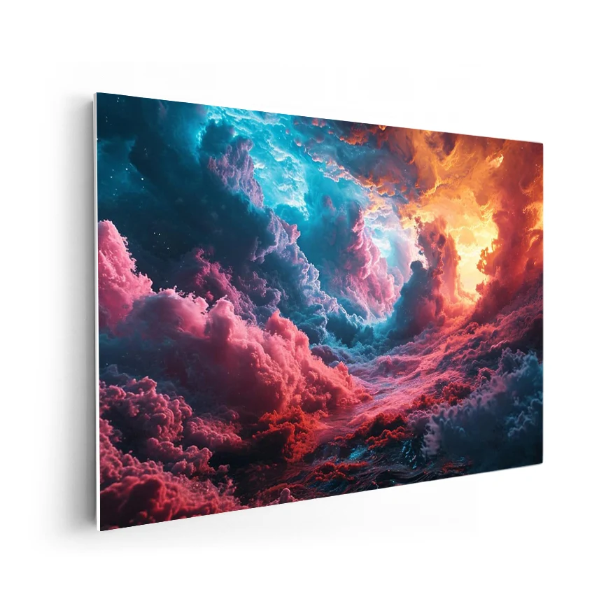Nubes Colores Poster