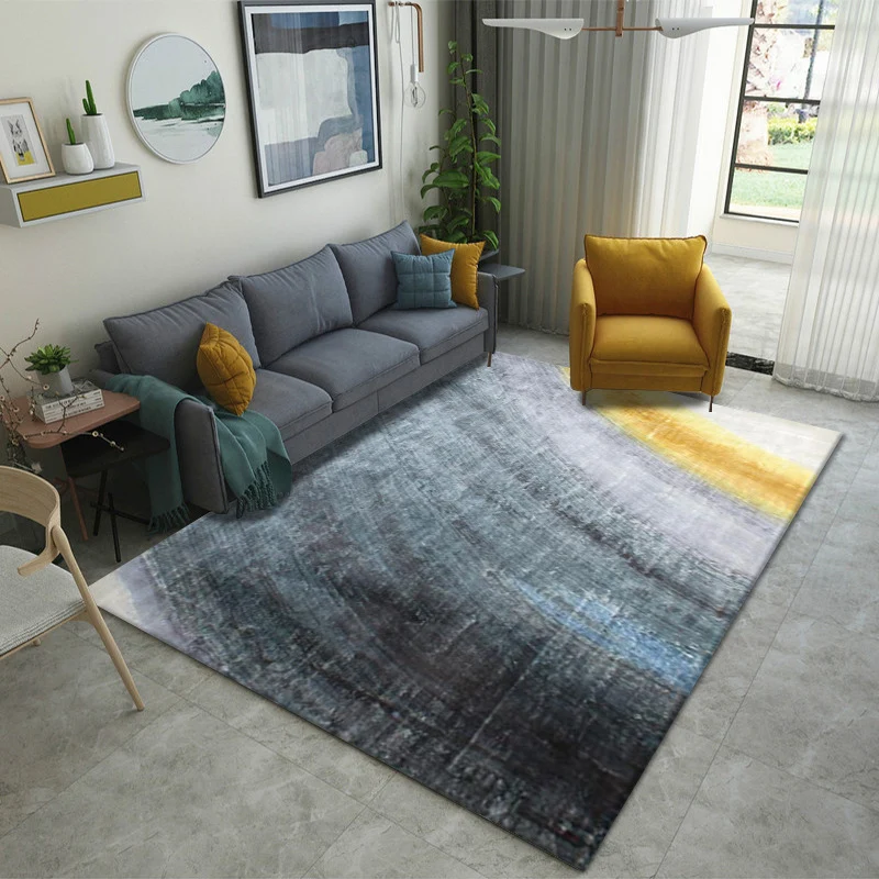 Alfombra moderna de lujo ligero — Diseño abstracto con degradado elegante 40x120 OKKO SHOP