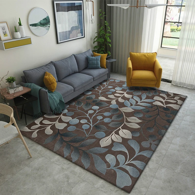 Alfombra moderna de lujo ligero — Diseño abstracto con degradado elegante 40x120 OKKO SHOP