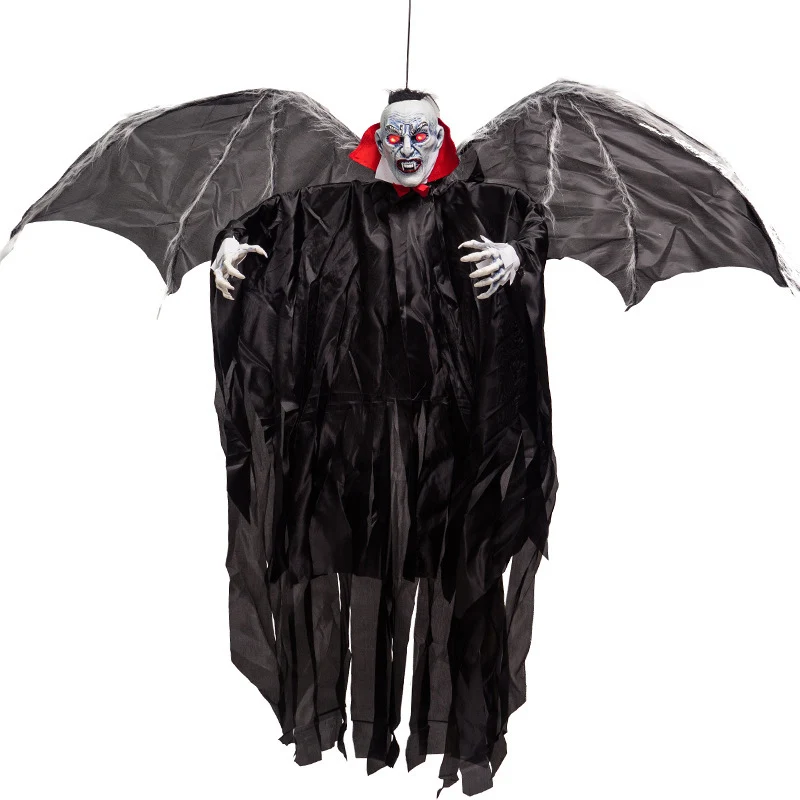 Murciélago Luminoso con Sensor de Luz – Decoración Colgante de Halloween OKKO SHOP