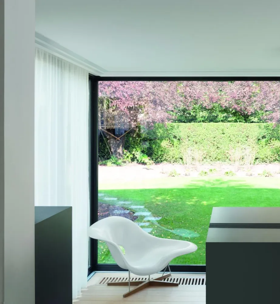 C391 Cornisa para iluminación indirecta y cubre barra de cortina - 6x16x200cm (altoxprofundidad) - moldura decorativa de p...