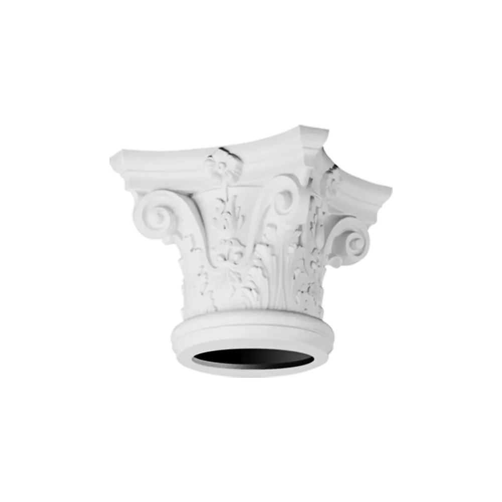 Capitel de columna completa de poliuretano Orac Decor K1122