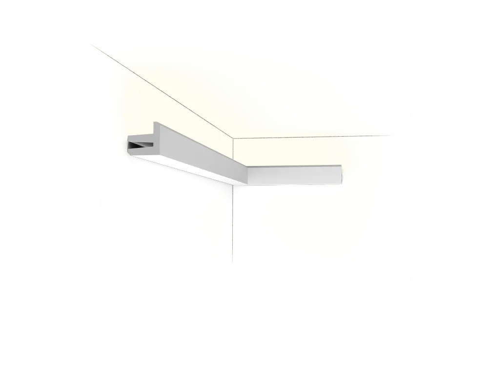 Cornisa de techo C380 Orac Decor -Luxxus - 5 x 5 cm (alto x profundidad)