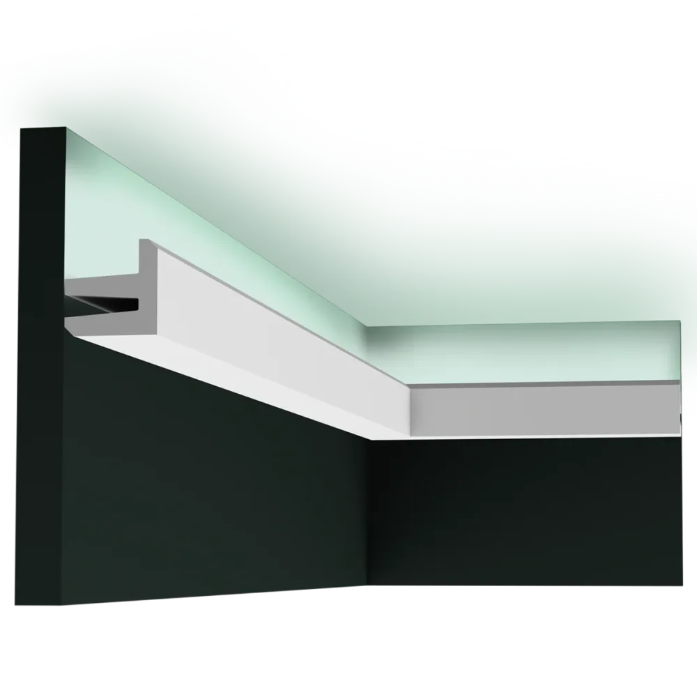 Cornisa de techo C380 Orac Decor -Luxxus - 5 x 5 cm (alto x profundidad)