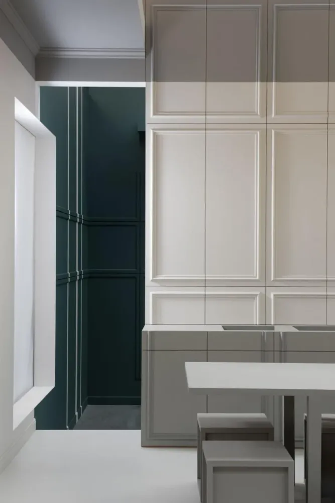 Cornisa de techo decorativa Orac CX176 - 4 x 8 x 200 cm (alto x ancho) - moldura de polímero decorativa