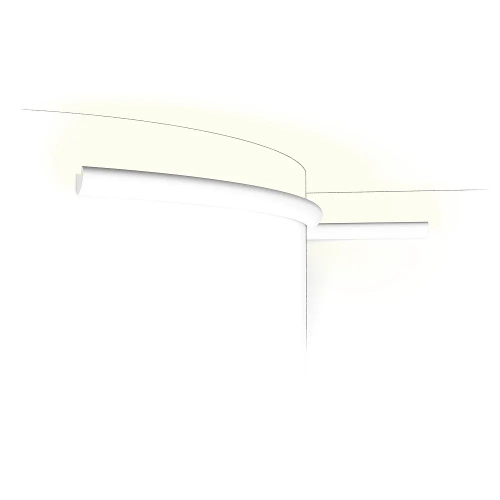 CX188F Cornisa flexible para iluminación indirecta Orac Decor - 3,4x3,4x200cm (hx