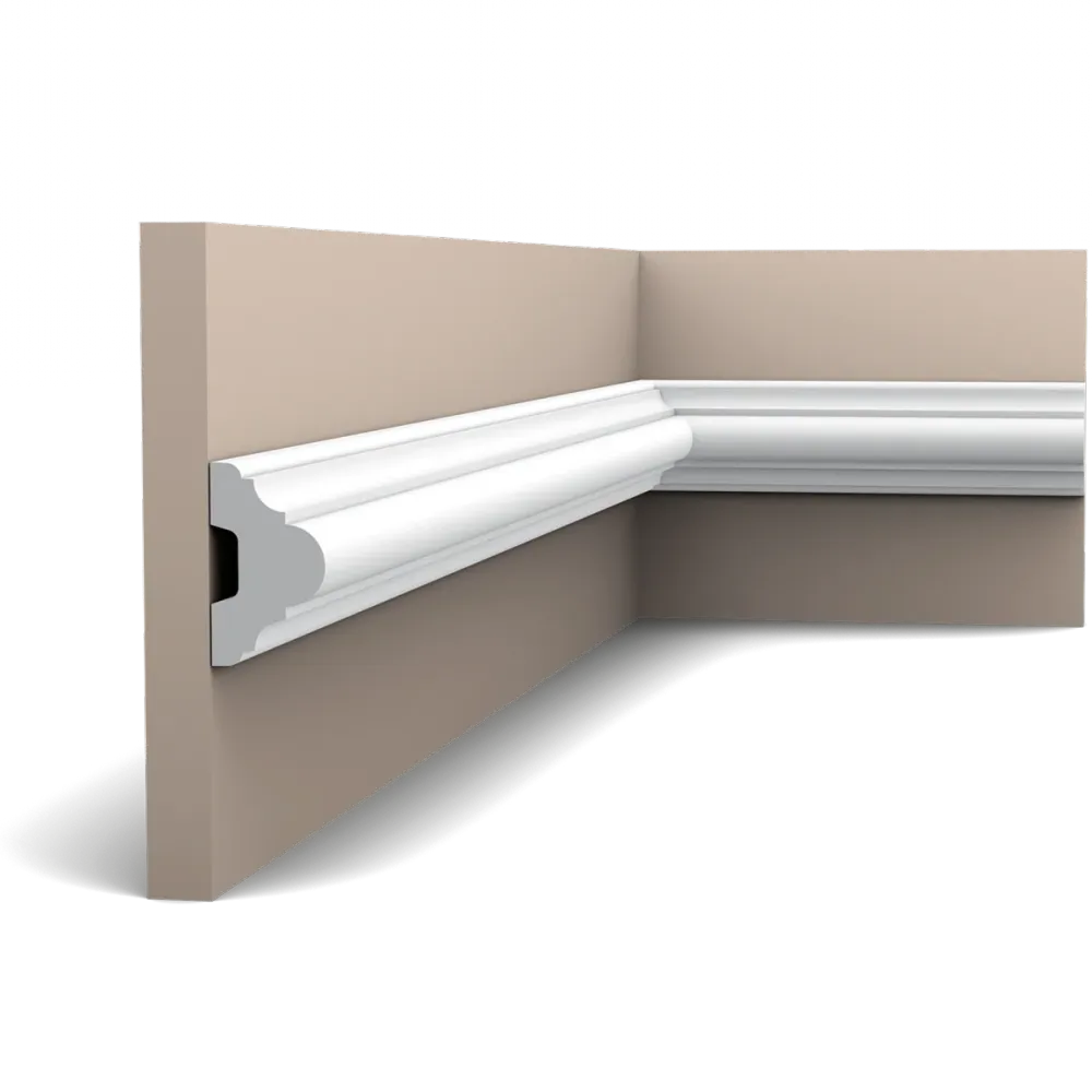 Moldura de pared flexible Orac Decor P4020F - 5 x 3 x 200 cm (alto x ancho) - moldura decorativa