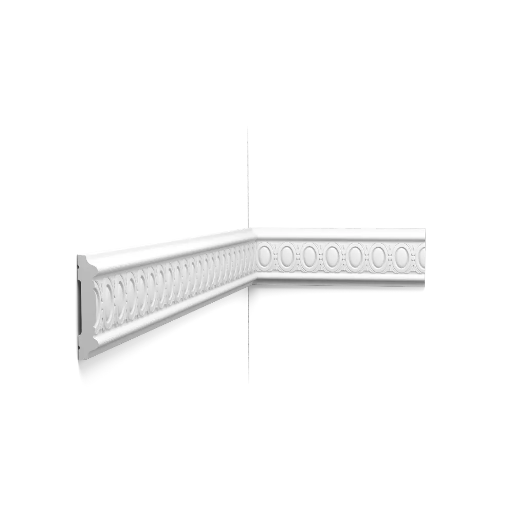 Moldura de pared Orac Decor P7030 - 8,5 x 1,5 x 200 cm (alto x ancho) - moldura decorativa de poliuretano