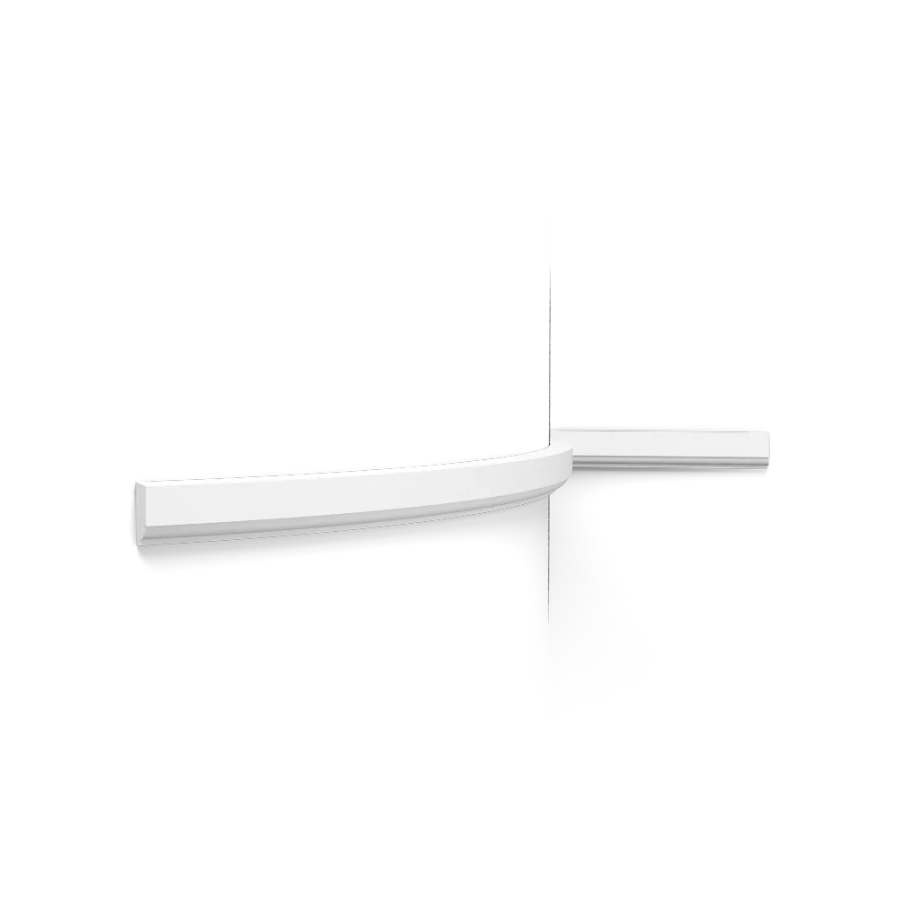 Riel flexible para cuadros de pared Orac Decor P9050F - 2,5 x 1,5 x 200 cm (alto x ancho) - moldura