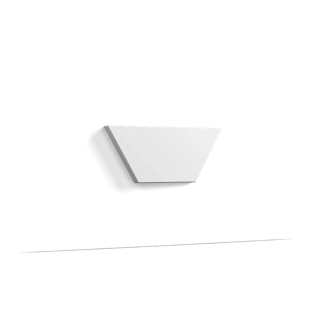 W101 TRAPEZIUM - elemento decorativo para formar patrones y combinaciones - 34,5x15x2,9cm (L x x Al) Orac Decor