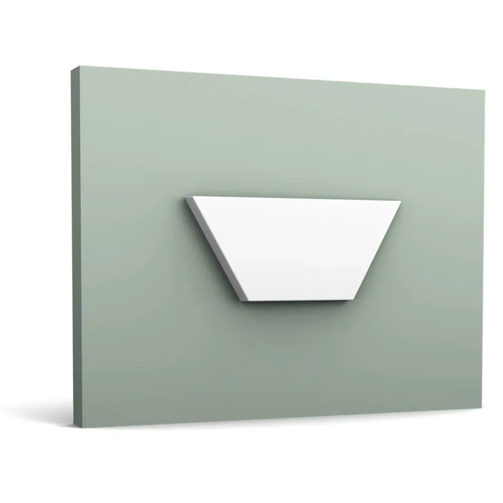 W101 TRAPEZIUM - elemento decorativo para formar patrones y combinaciones - 34,5x15x2,9cm (L x x Al) Orac Decor