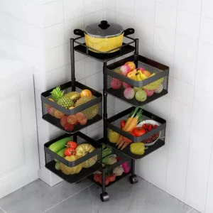 Organizador de verduras y frutas 5 niveles