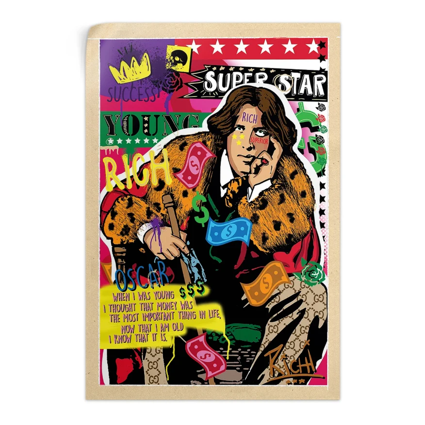 Oscar Wilde - Hypebeast Poster