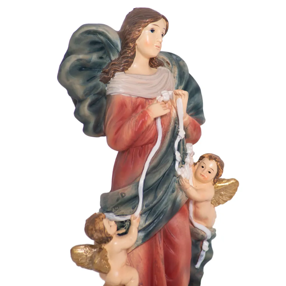 Estatua de resina de Marí deshaciendo nudos Paben