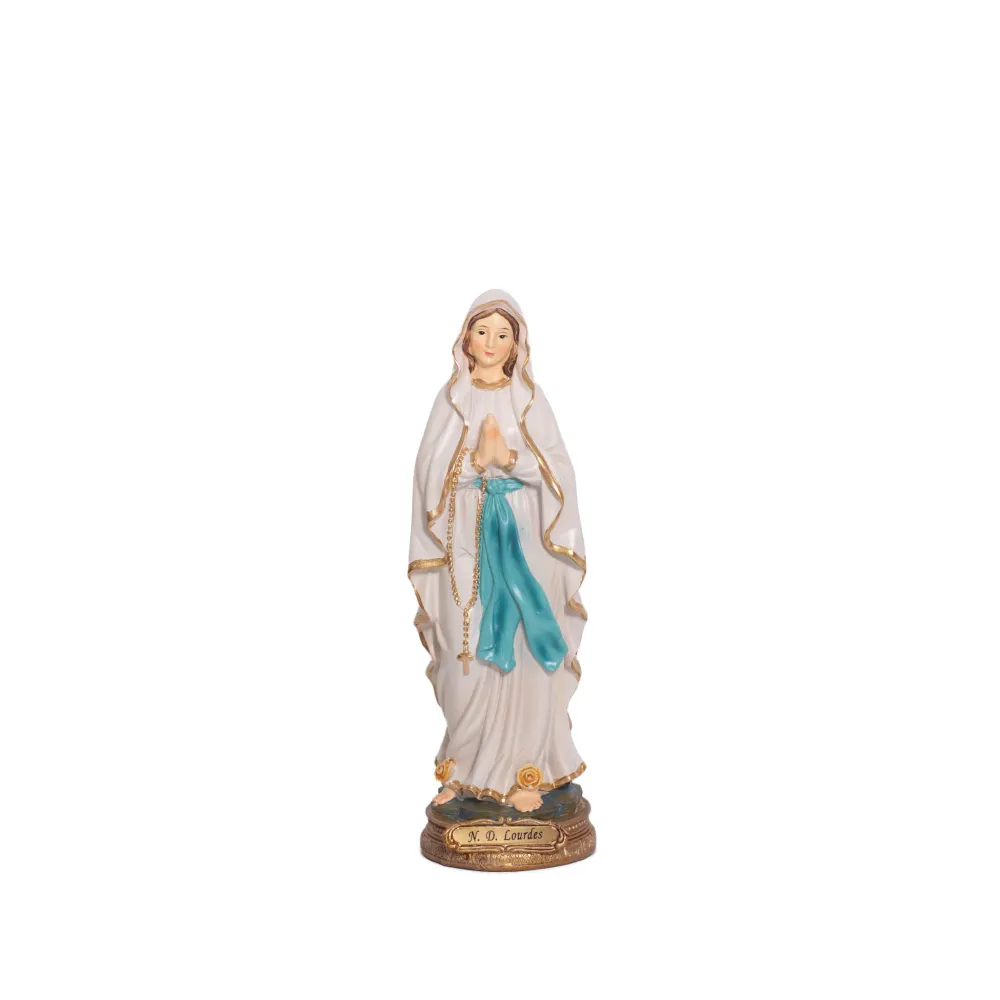 Estatua de resina de Nuestra Señora de Lourdes 22 cm Paben