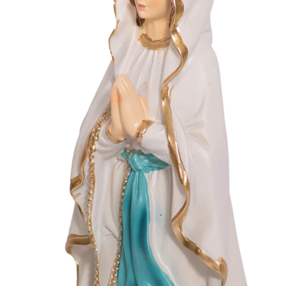 Estatua de resina de Nuestra Señora de Lourdes 22 cm Paben