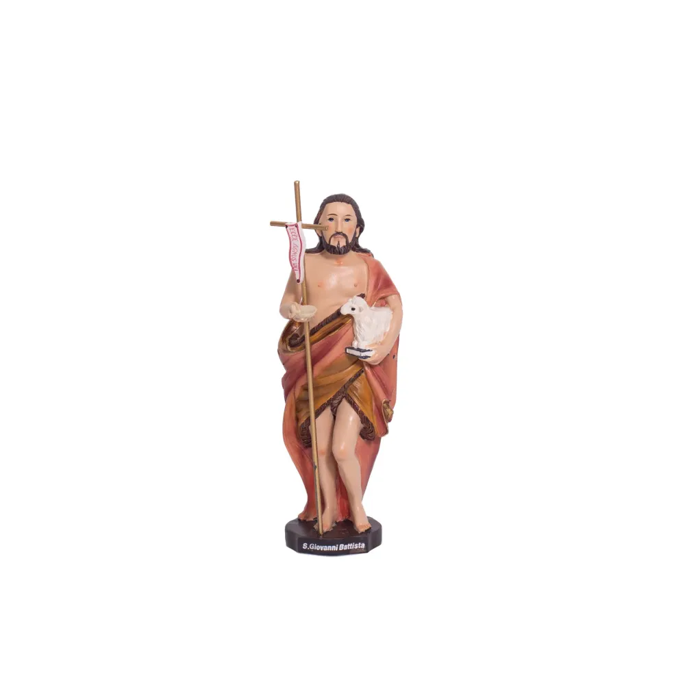 Estatua en resina de San Juan Bautista Paben