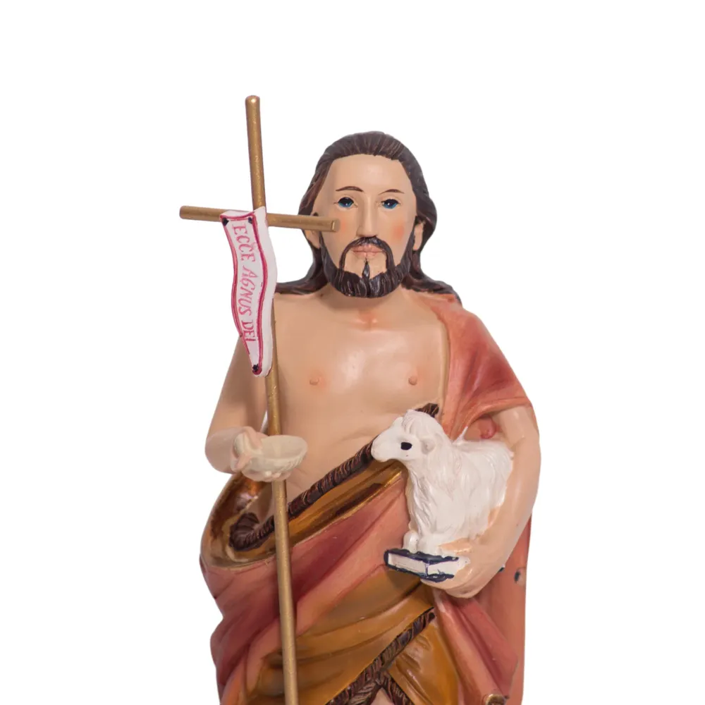 Estatua en resina de San Juan Bautista Paben