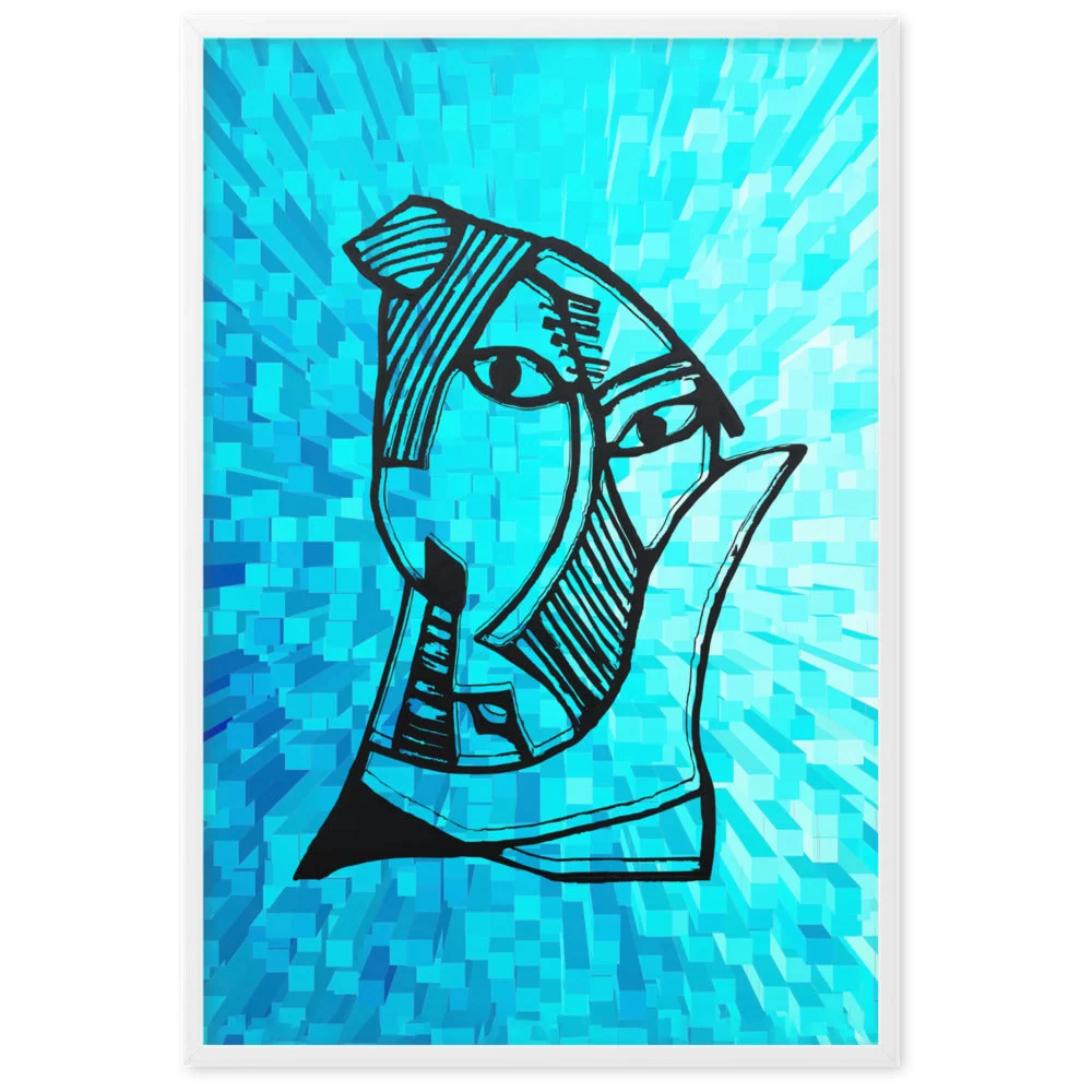Póster - Pablo Picasso, Las señoritas de Aviñón Cubo