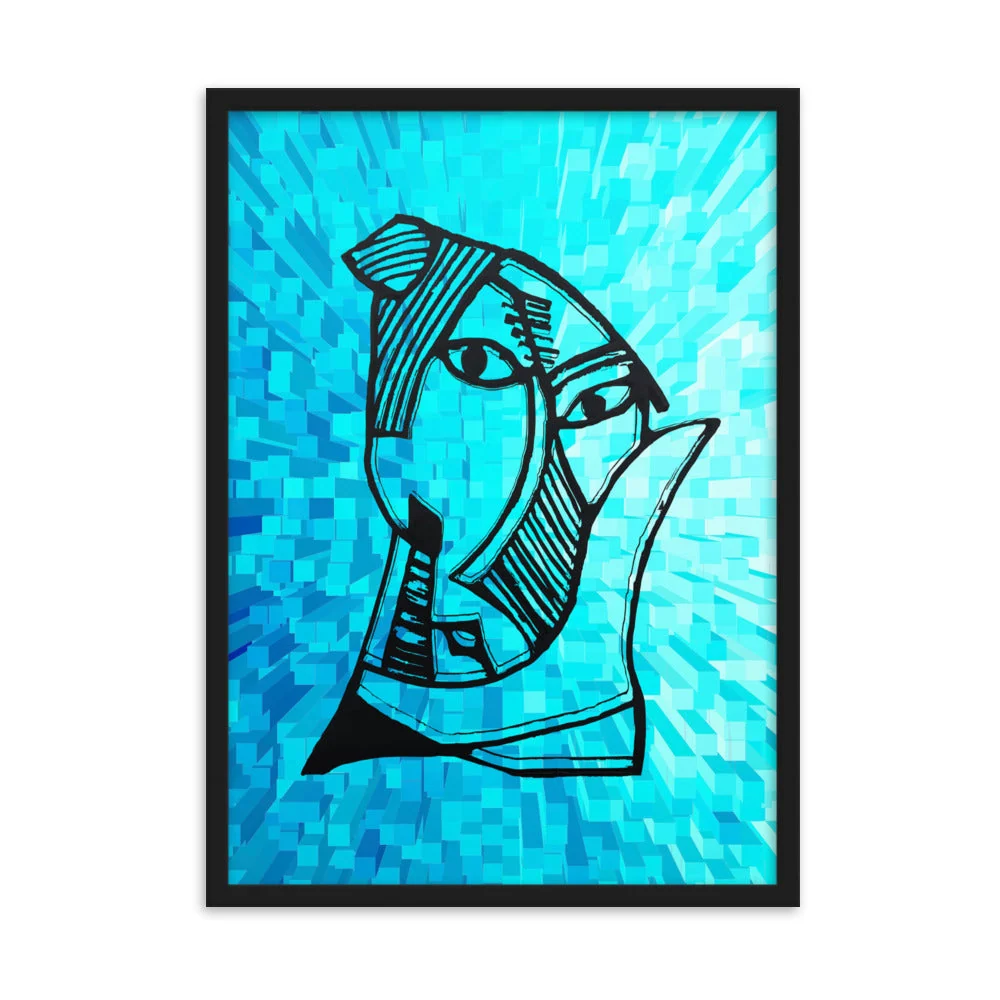Póster - Pablo Picasso, Las señoritas de Aviñón Cubo