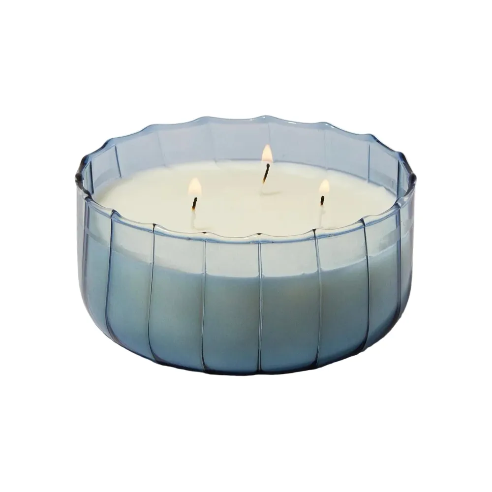 Paddywax - Vela de cristal Ripple Ripple 340G - Índigo pimienta Paddywax & co
