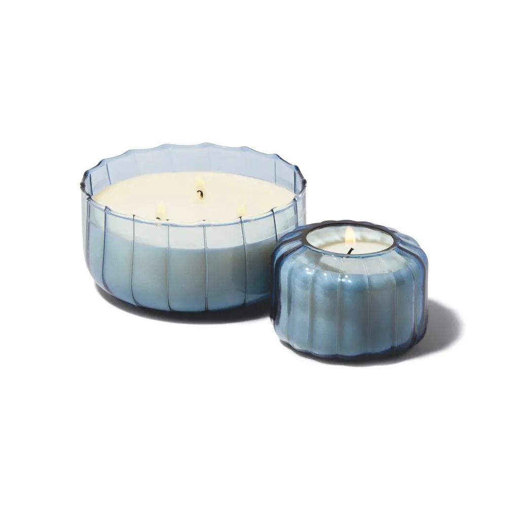 Paddywax - Vela de cristal Ripple Ripple 340G - Índigo pimienta Paddywax & co