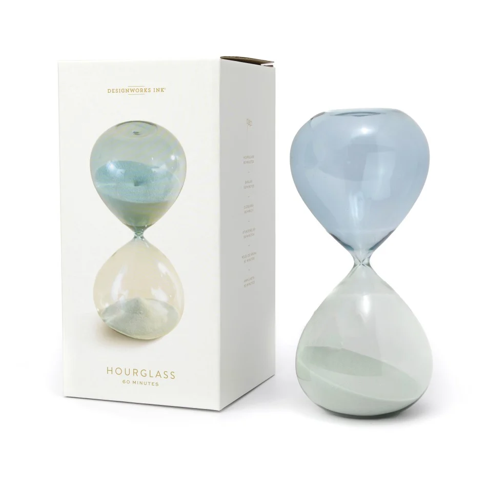 Reloj de Arena Color Azul - 1 hora PaddyWax