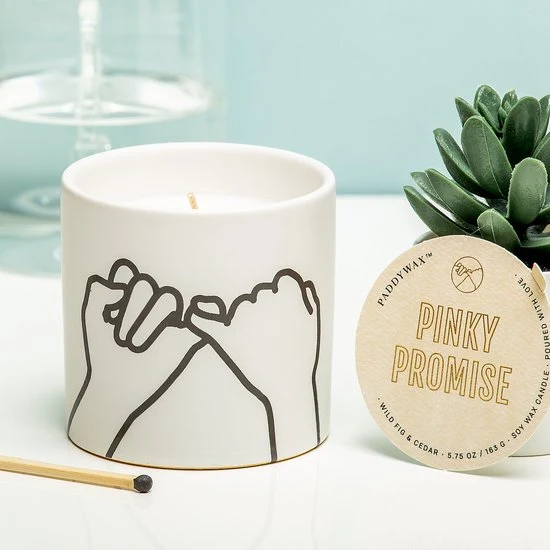 Vela Aromática en Vaso de Cerámica - Wild Fig & Cedar PaddyWax