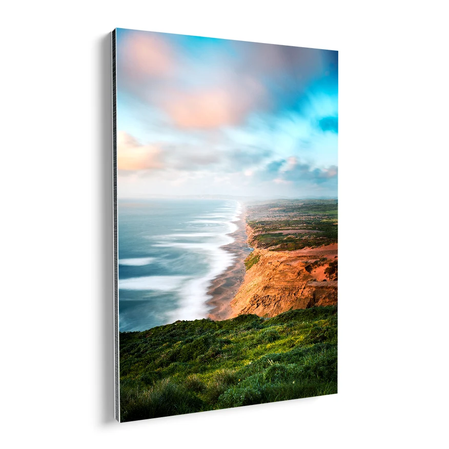 Paisaje Azul Poster