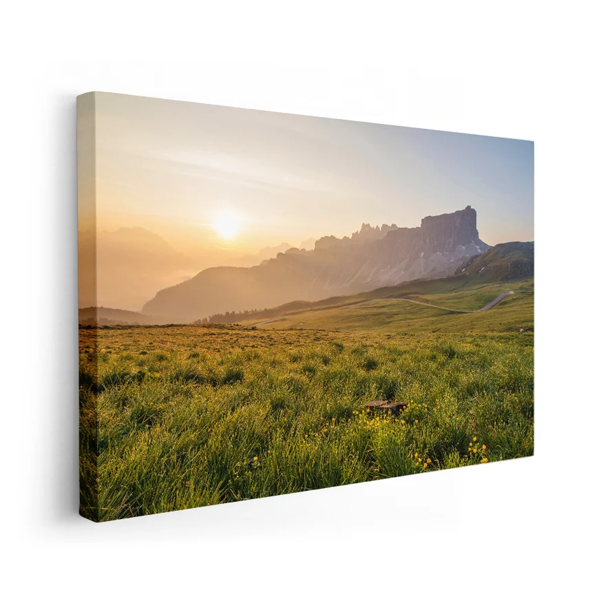 Paisaje de la Montañ Poster
