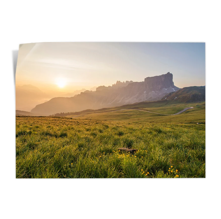Paisaje de la Montañ Poster