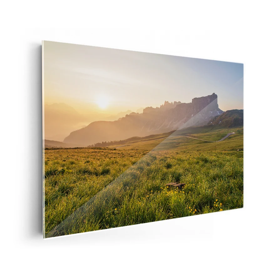 Paisaje de la Montañ Poster