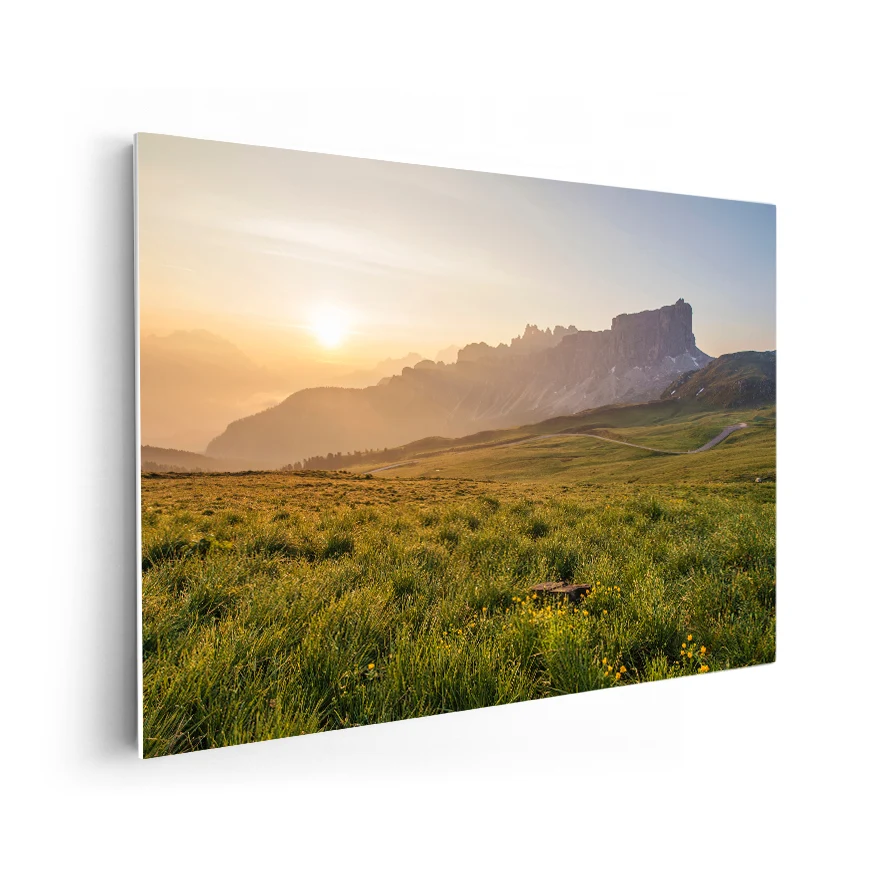 Paisaje de la Montañ Poster