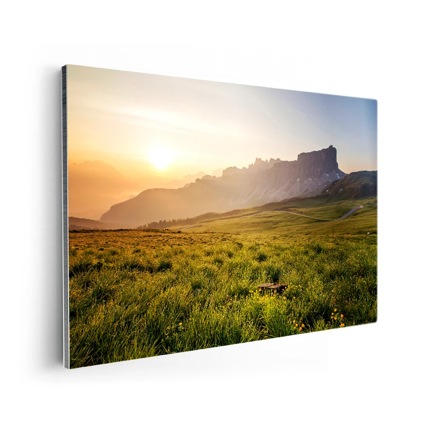 Paisaje de la Montañ Poster