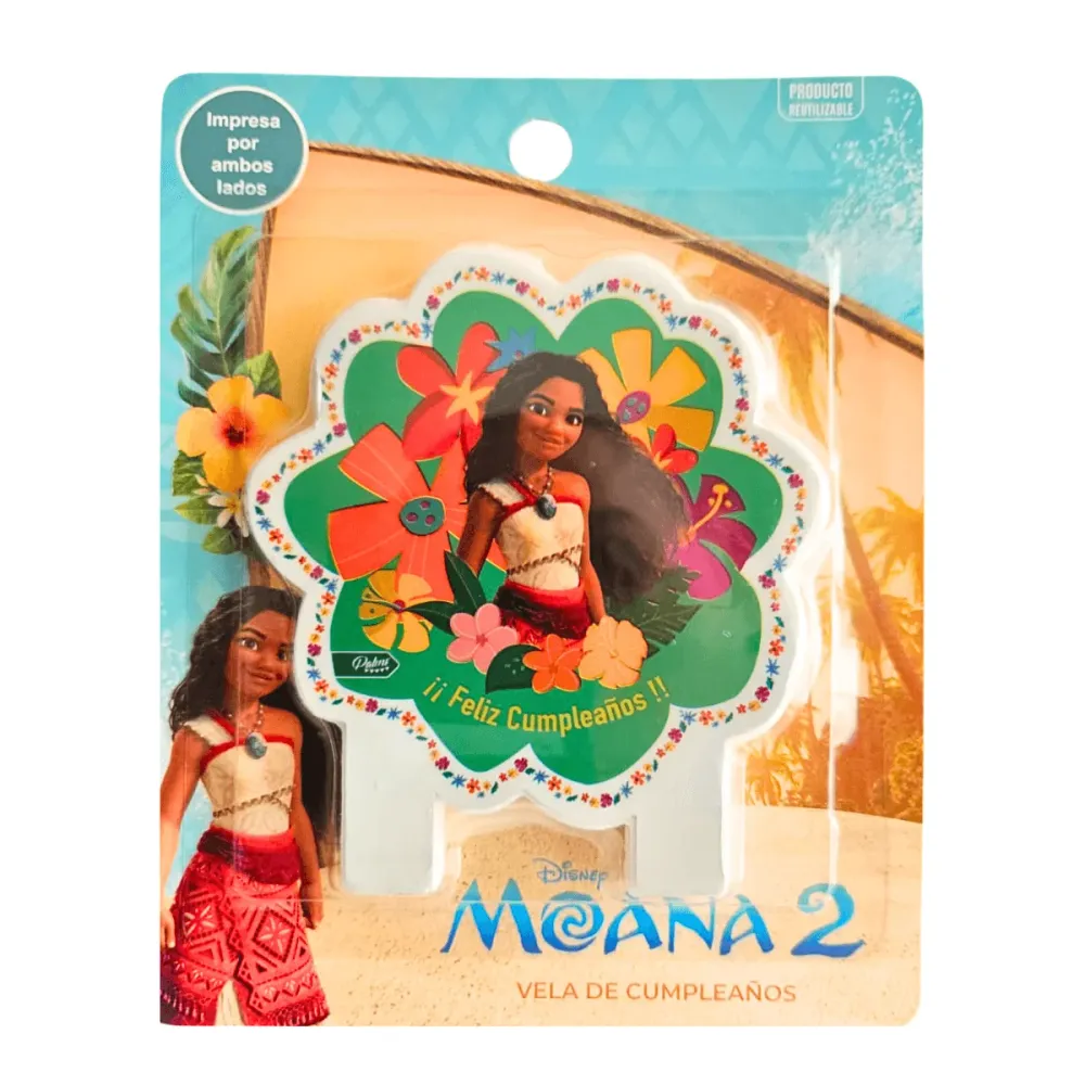Vela De Moana 2 Para Cumpleaños Palms