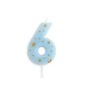 Vela nº6 Ancha Estrellas Pam Pam Pampam