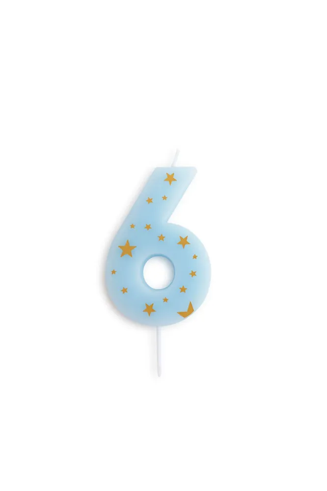 Vela nº6 Ancha Estrellas Pam Pam Pampam