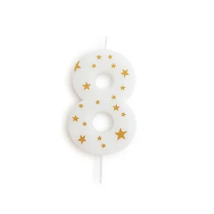 Vela nº8 Ancha Estrellas Pam Pam Pampam