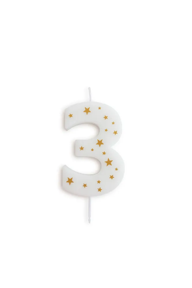Vela nº3 Ancha Estrellas Pam Pam Pampam