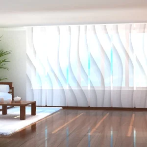 Paneles Japoneses Preciosas Ondas Blancas