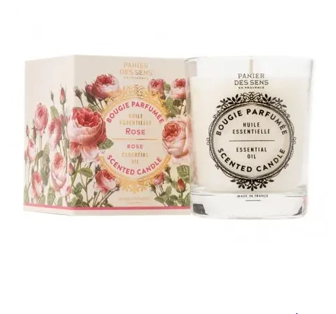 Vela perfumada Rosa Panier des sens