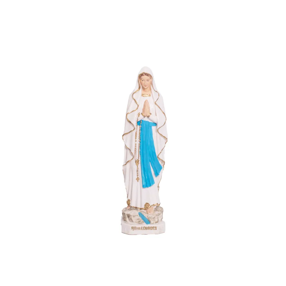 Estatua de pvc de Nuestra Señora de Lourdes Pasquini